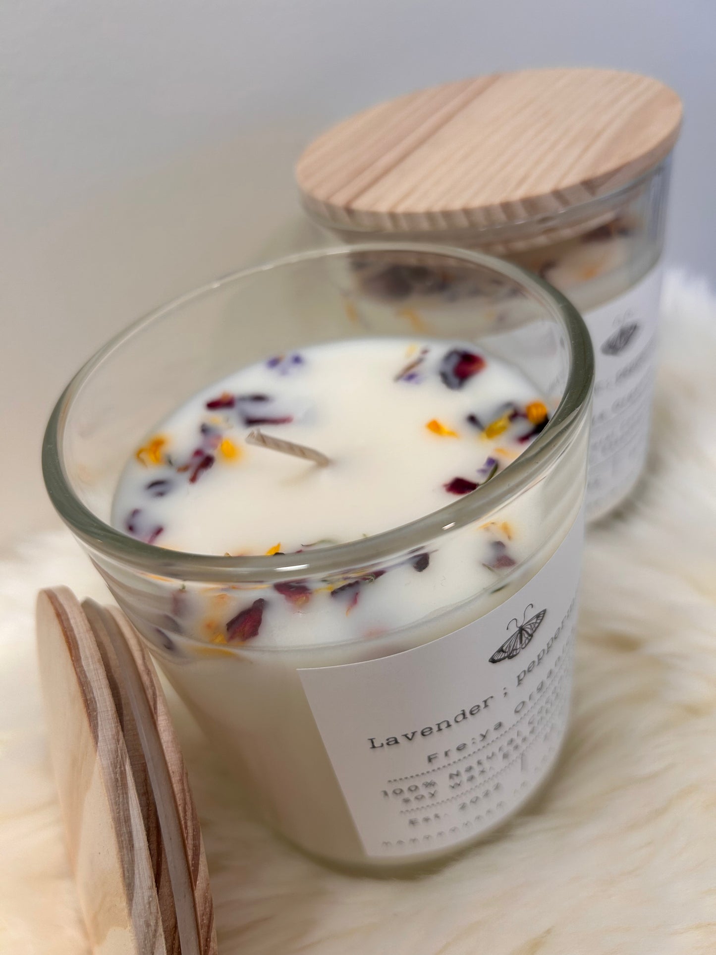 Lovely Lavender Candle - Lavender & peppermint