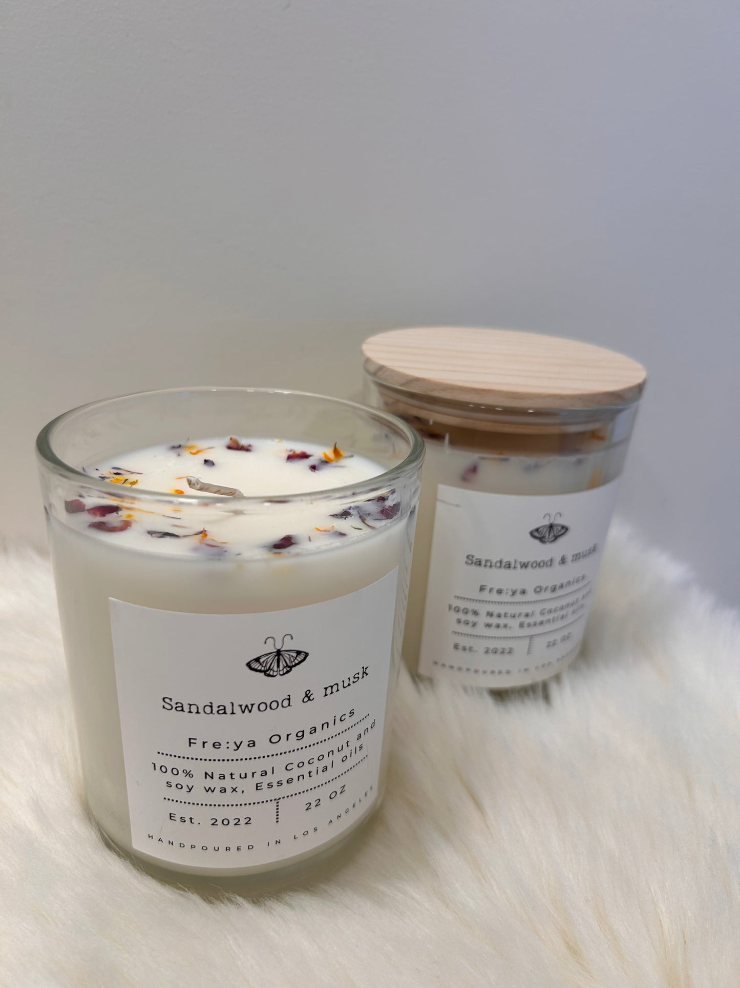 Little Moon Candle - Sandalwood & musk
