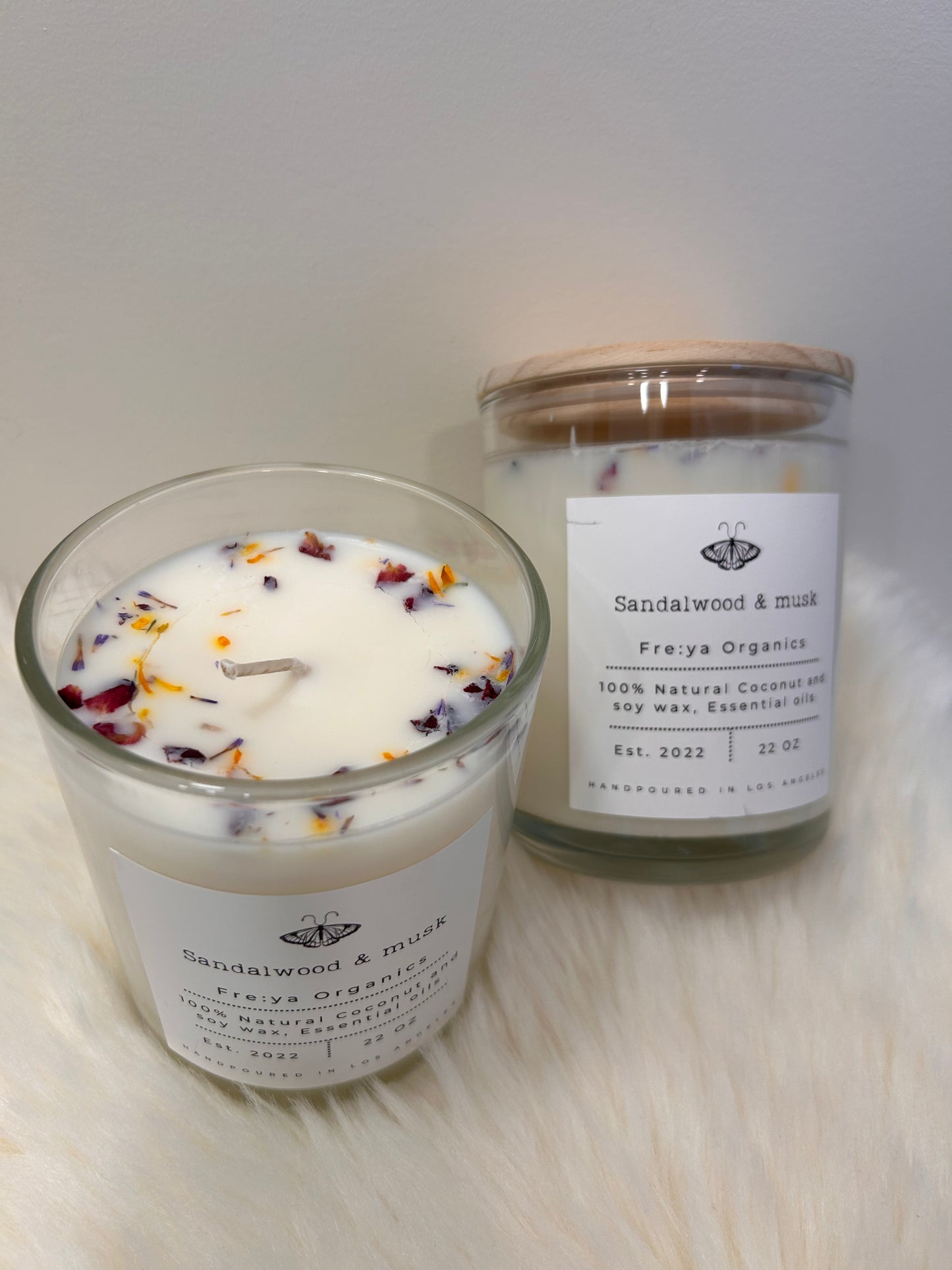 Little Moon Candle - Sandalwood & musk