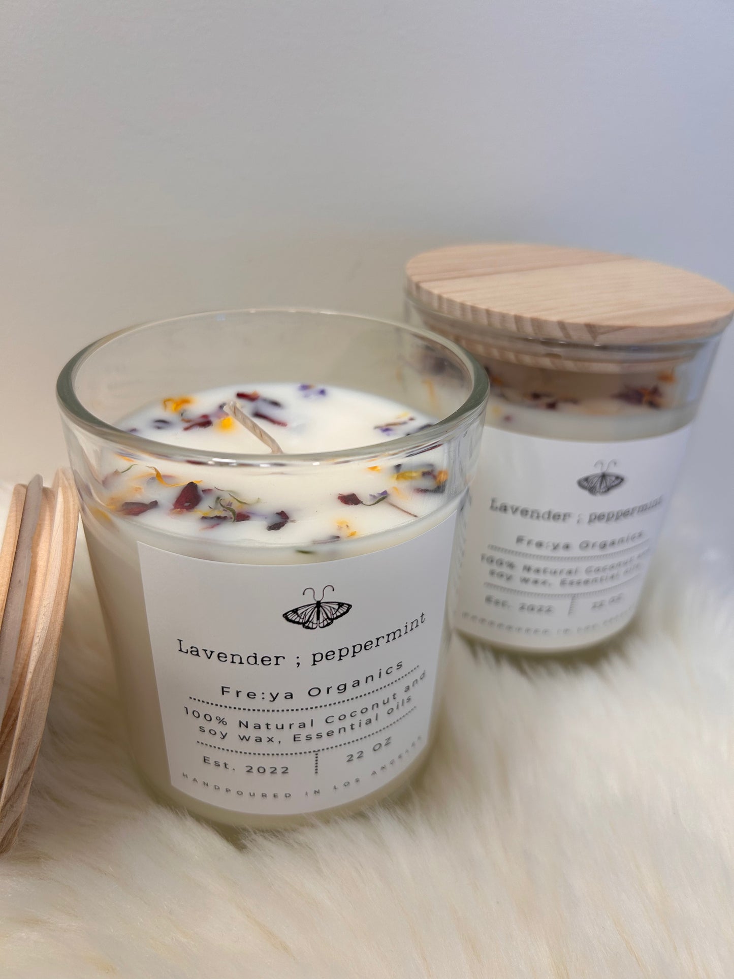 Lovely Lavender Candle - Lavender & peppermint