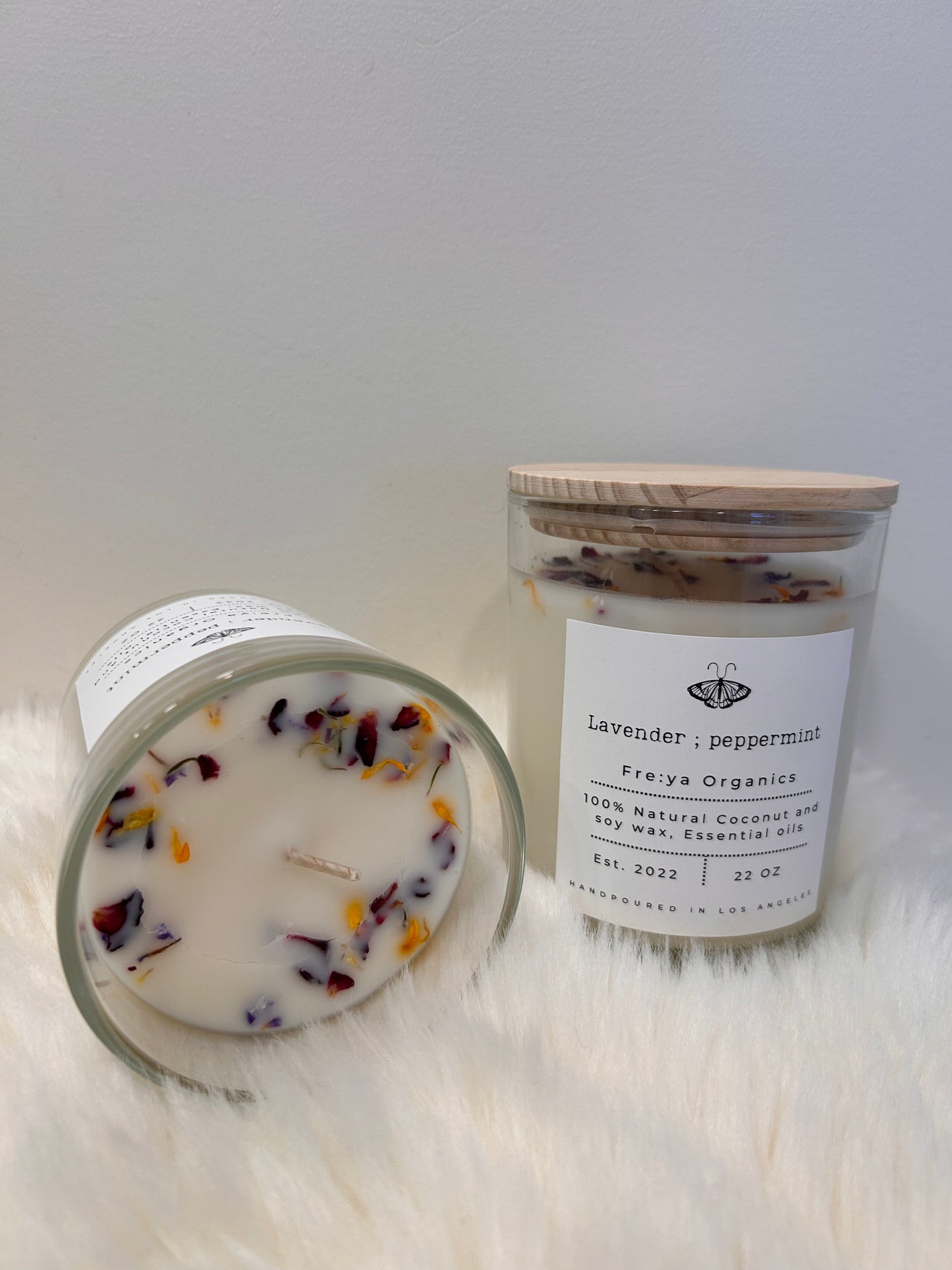 Lovely Lavender Candle - Lavender & peppermint
